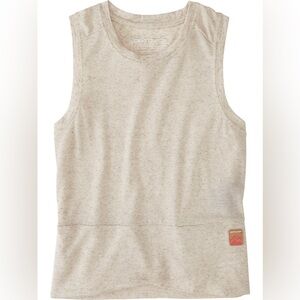 ORTOVOX Top Wool Hemp blend Crop Tank Heathered - M 170 Cool Vertical